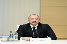 Prezident İlham Əliyevin Gürcüstanın Baş naziri ilə geniş tərkibdə görüşü olub