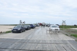 FHN Xızıda Sitalçay kəndində təxliyə işləri aparır - FOTO 