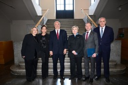 Mehriban Əliyeva Gürcüstan Milli Muzeyində olub