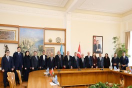 Konstitusiya Məhkəməsində Türkiyə Ali Məhkəməsinin Baş prokuroru ilə görüş keçirilib