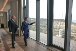 Azərbaycan Respublikasının Prezidentinin şərəfinə lanç verilib