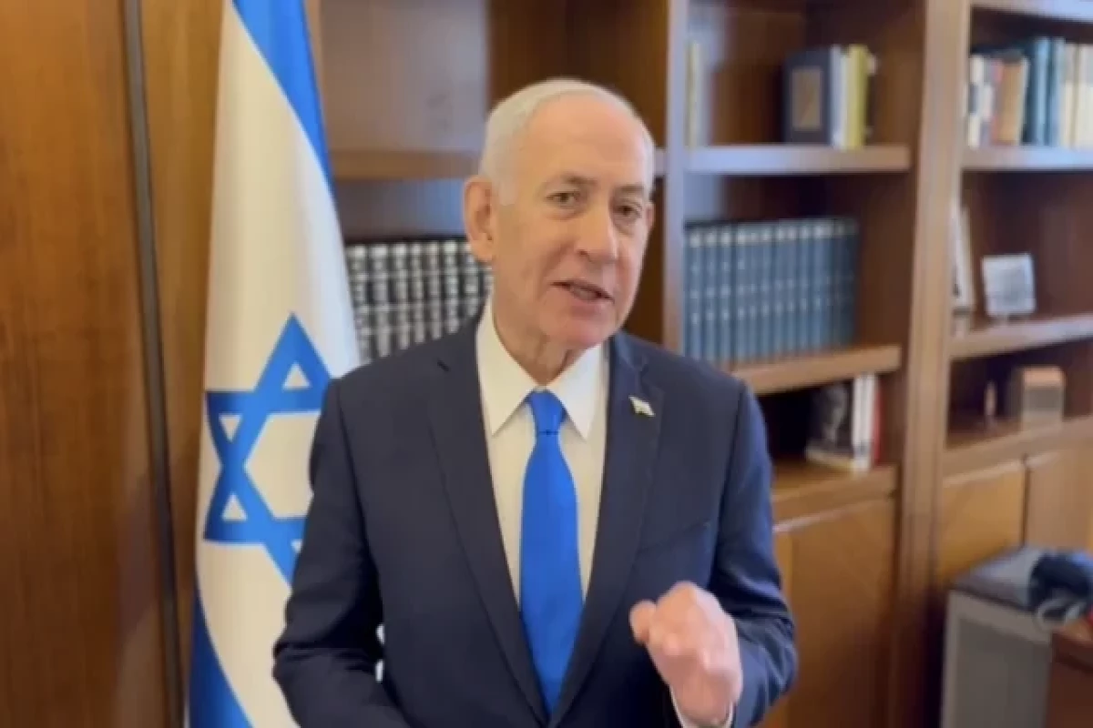 İsrailin Baş naziri Benyamin Netanyahu