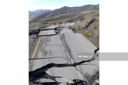 Quba–Qonaqkənd yolunda sürüşmə olub, fəsadlar aradan qaldırılır - FOTO  - VİDEO 