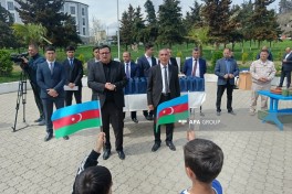 Növbəti köç karvanı Xocavənd şəhərinə çatıb, açarlar təqdim olunub - YENİLƏNİB-1  - FOTO 