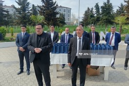 Növbəti köç karvanı Xocavənd şəhərinə çatıb, açarlar təqdim olunub - YENİLƏNİB-1  - FOTO 