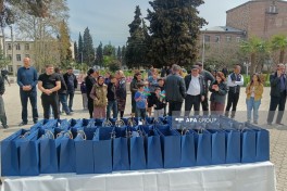 Növbəti köç karvanı Xocavənd şəhərinə çatıb, açarlar təqdim olunub - YENİLƏNİB-1  - FOTO 