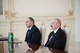 Prezident İlham Əliyev Türkiyə Ali Məhkəməsinin Baş prokurorunu qəbul edib