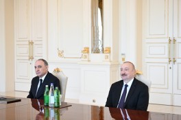 Prezident İlham Əliyev Türkiyə Ali Məhkəməsinin Baş prokurorunu qəbul edib