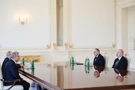 Prezident İlham Əliyev Türkiyə Ali Məhkəməsinin Baş prokurorunu qəbul edib