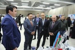 Emin Əmrullayev Qazaxıstanda “Study in Azerbaijan” beynəlxalq təhsil sərgisi ilə tanış olub