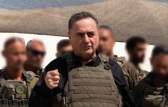  İsrailin müdafiə naziri İsrael Katz