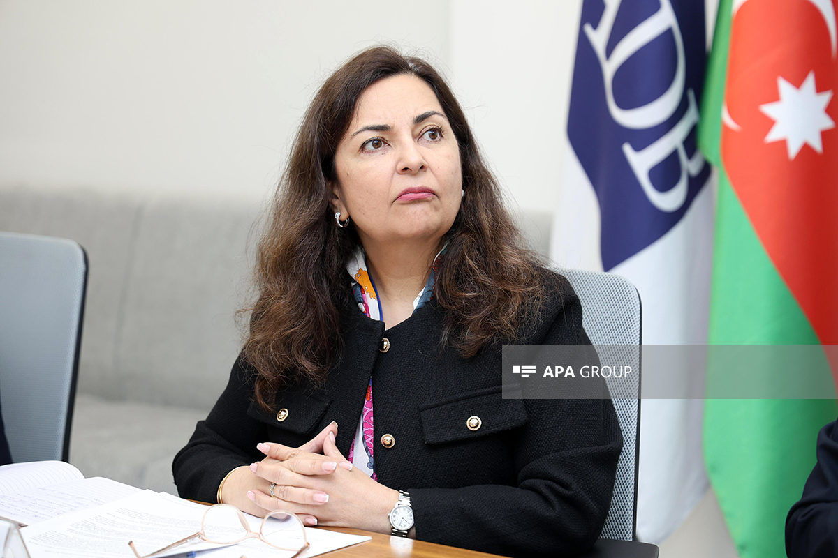Asiya İnkişaf Bankının (ADB) Azərbaycan üzrə ölkə direktoru Sunniya Durrani-Jamal