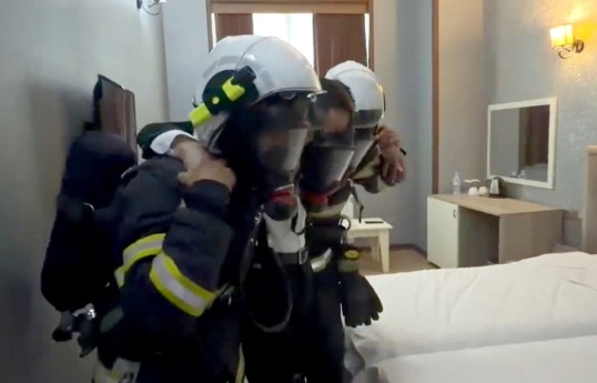 FHN “Naxçıvan Palace” hotelində təlim keçirib