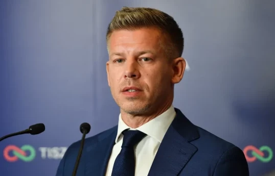 “Tisa” partiyasının lideri Peter Magyar