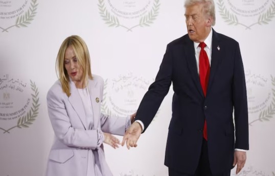 ABŞ Prezidenti Donald Tramp, İtaliya Baş naziri Ciorcia Meloni