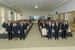 Elm və təhsil nazirinin müavini Qubada pedoqoji heyətlə görüşüb
