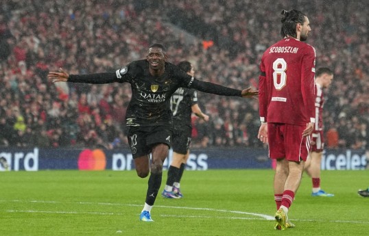 ÇL: PSJ “Liverpul”u məğlub edərək yarımfinala yüksəlib