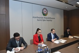 Azərbaycanla ABŞ arasında Strateji Tərəfdaşlıq Xartiyasının icrası üzrə məsələlər müzakirə olunub