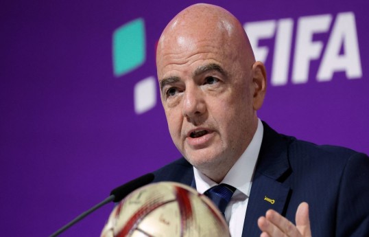 FIFA prezidenti Canni İnfantino