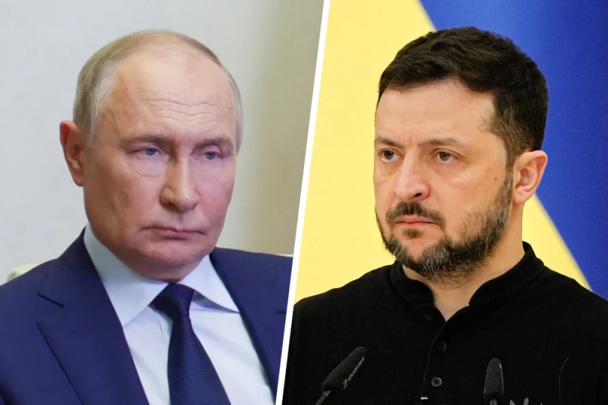 Rusiya Prezidenti Vladimir Putin, Ukrayna Prezidenti Volodimir Zelenski