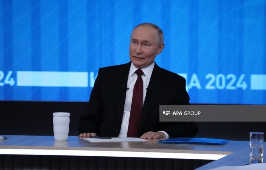 Rusiya prezidenti Vladimir Putin