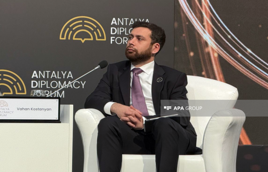 Ermənistanın xarici işlər nazirinin müavini Vahan Kostanyan