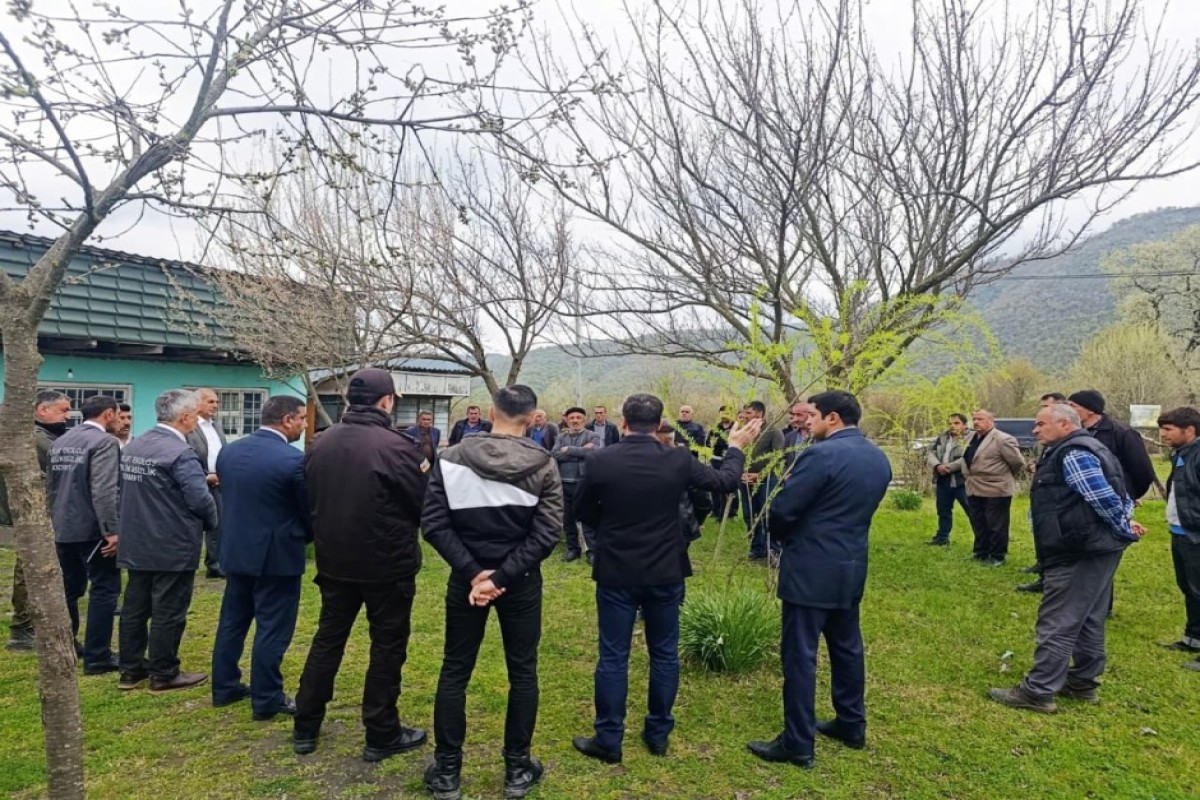 FHN “Yaz-yay fəsillərində sel təhlükəsi” mövzusunda tədbirlər keçirib - FOTO 