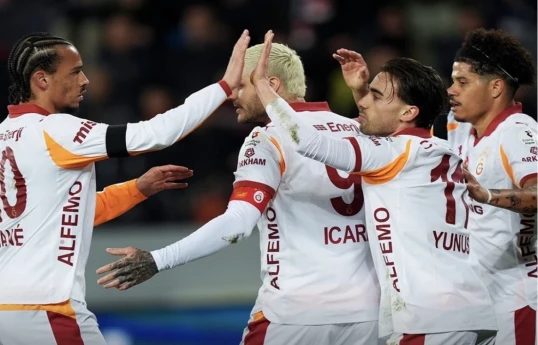 "Qalatasaray" səfərdə "Gənclərbirliyi"ni məğlub edib