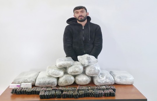 Külli miqdarda narkotik vasitələrin Azərbaycana keçirilməsinin qarşısı alınıb