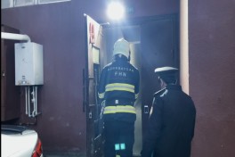 FHN Gəncədə şərti yanğın təlimi keçirib, nöqsanlar aşkar olub - FOTO  - VİDEO 