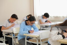 Naxçıvanda buraxılış imtahanı keçirilib