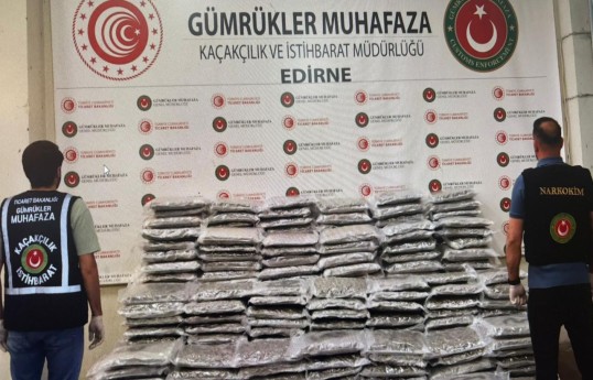 Türkiyədə 420 kiloqram narkotik vasitənin ölkəyə keçirilməsinin qarşısı alınıb