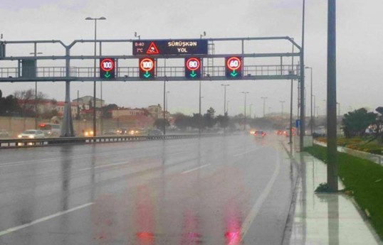 Zığ dairəsi-Hava Limanı yolunda sürət həddi bərpa edilib - YENİLƏNİB 