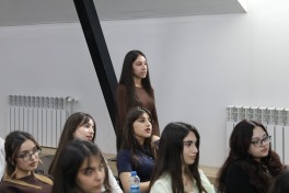 BDU-da “Danışır təcrübə” layihəsinin növbəti qonağı “APA Media Group”un baş direktoru Vüsalə Mahirqızı olub