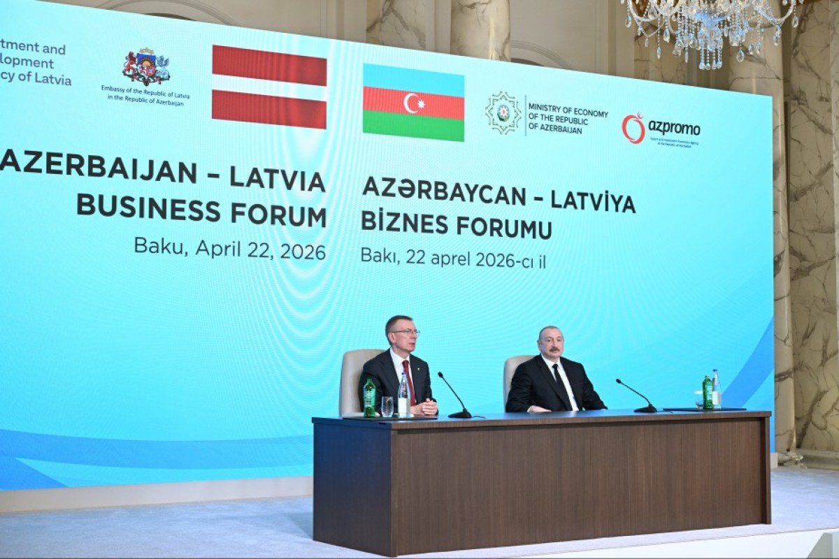 Prezident Edqars Rinkeviçs: Azərbaycan bir çox Avropa ölkəsi üçün strateji tərəfdaşdır