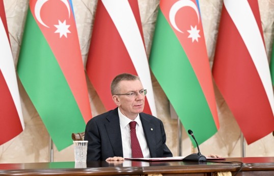 Latviya Prezidenti Edqars Rinkeviçs
