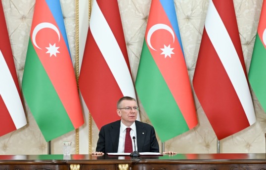 Latviya Prezidenti Edqars Rinkeviçs