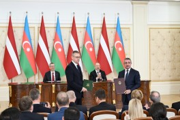 Azərbaycan-Latviya sənədləri mübadilə edilib - YENİLƏNİB 