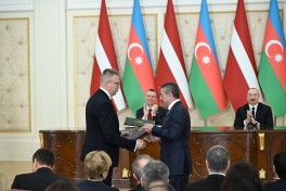 Azərbaycan-Latviya sənədləri mübadilə edilib - YENİLƏNİB 