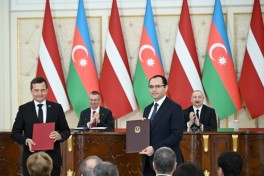 Azərbaycan-Latviya sənədləri mübadilə edilib - YENİLƏNİB 