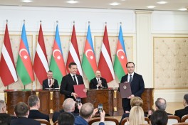 Azərbaycan-Latviya sənədləri mübadilə edilib - YENİLƏNİB 