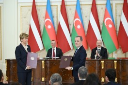 Azərbaycan-Latviya sənədləri mübadilə edilib - YENİLƏNİB 