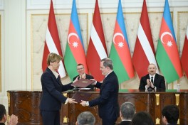 Azərbaycan-Latviya sənədləri mübadilə edilib - YENİLƏNİB 