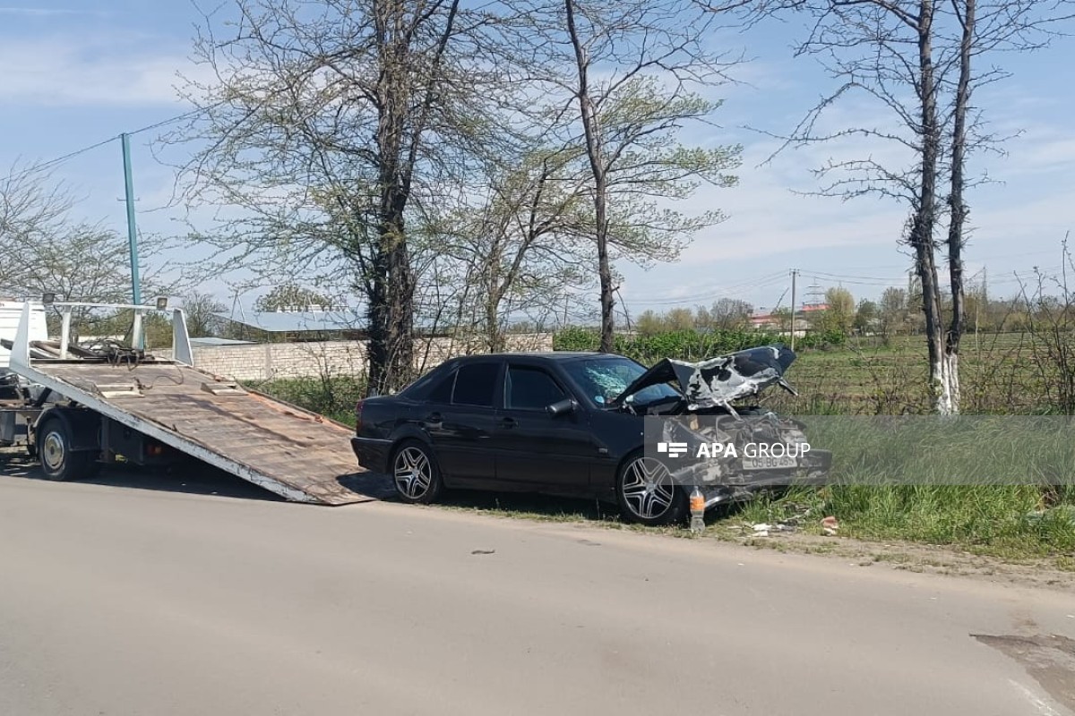 Ağstafada yol qəzasında xəsarət alan 4 nəfərin vəziyyəti məlum olub- FOTO  - YENİLƏNİB 