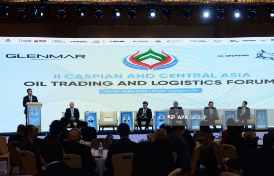 Bakıda II Xəzər və Mərkəzi Asiya Neft Ticarəti-Logistika Forumu keçirilir - FOTO 