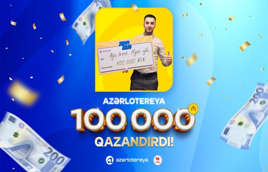 İsmayıllıda lotereyada 100 000 manat udulub - VİDEO 