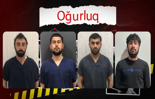 Bakıda mağazadan 100 min manatlıq qızıl oğurlanıb, 4 nəfər tutulub - VİDEO 