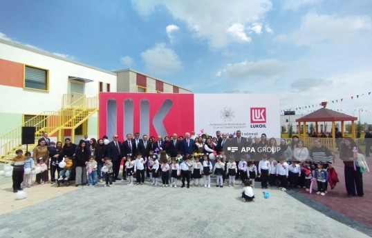 Füzuli şəhərində yeni tikilmiş uşaq bağçasının açılışı olub - FOTO  - YENİLƏNİB 