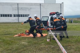 Siyəzəndə irimiqyaslı kompleks mülki müdafiə təlimi keçirilib - FOTO 