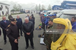 Siyəzəndə irimiqyaslı kompleks mülki müdafiə təlimi keçirilib - FOTO 